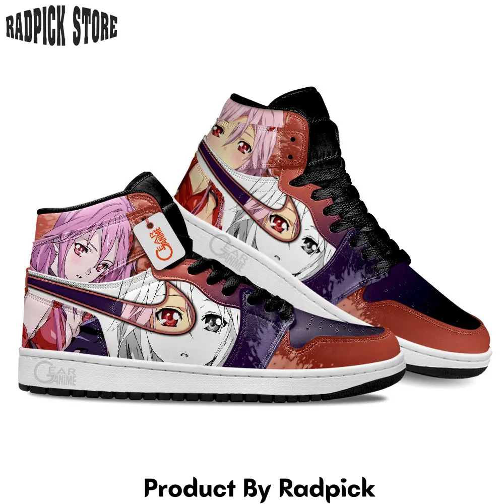 Inori yuzuriha air jordan high top sneakers anime  rp0250766
